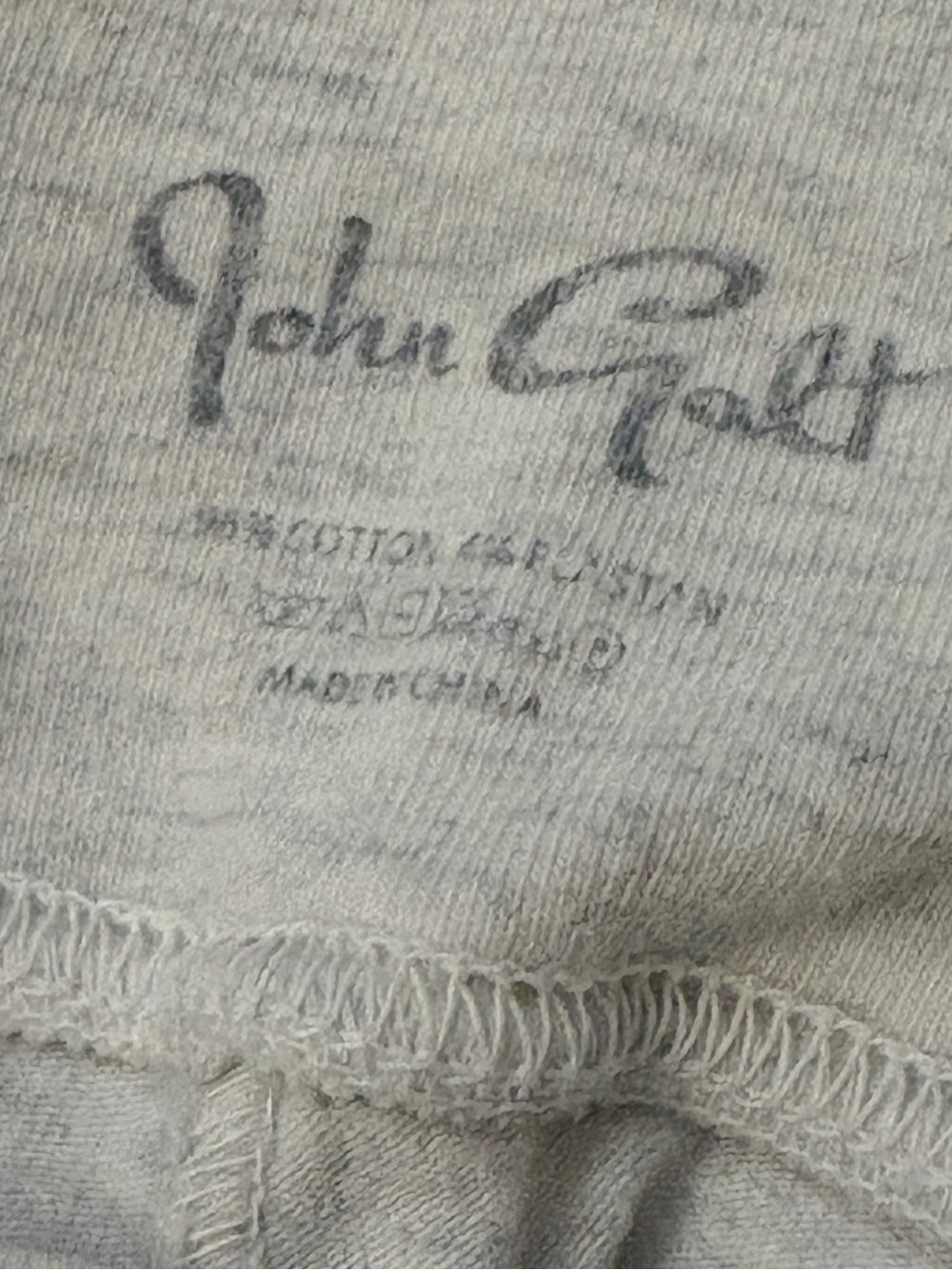 John Galt Brandy Melville Gray Foldover Yoga Flare Pants - Picture 2 of 3